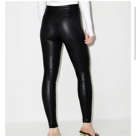 SPANX Sara Blakely black Moto leggings - Picture 2 of 10